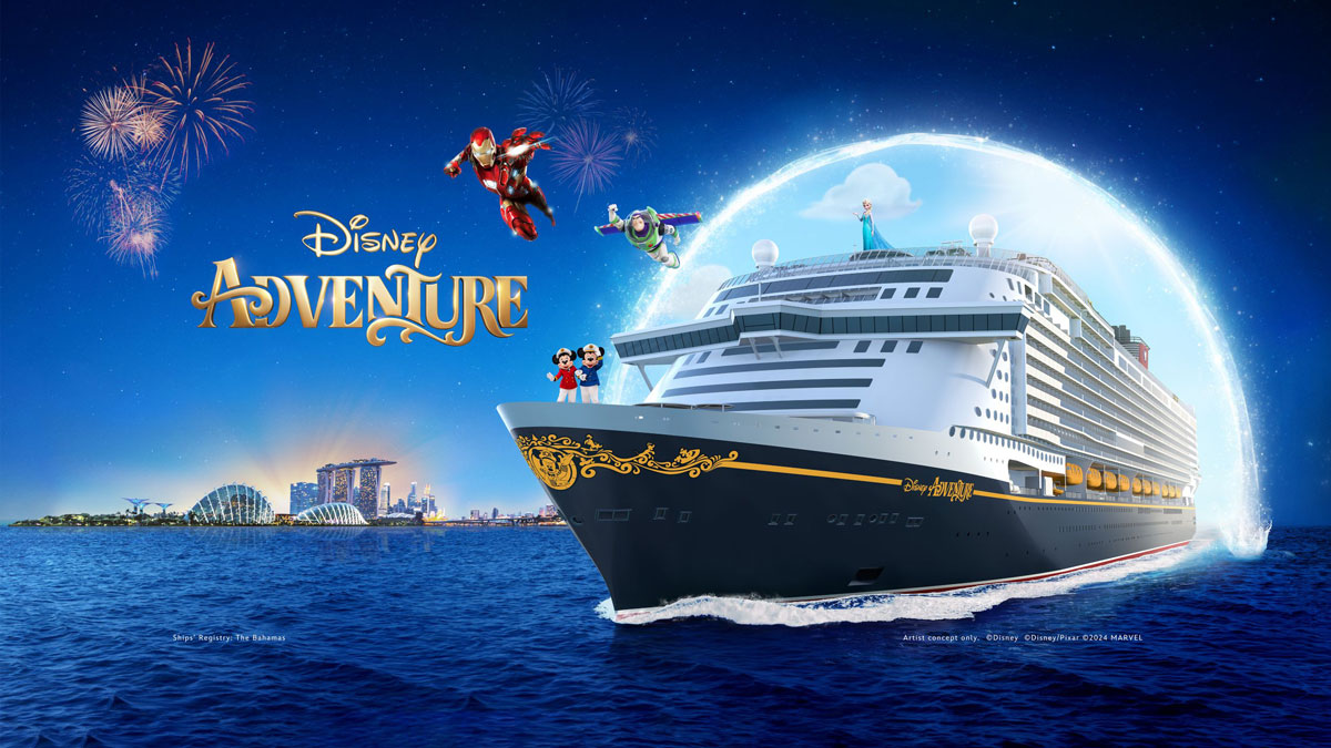 Disney Adventure prend la mer