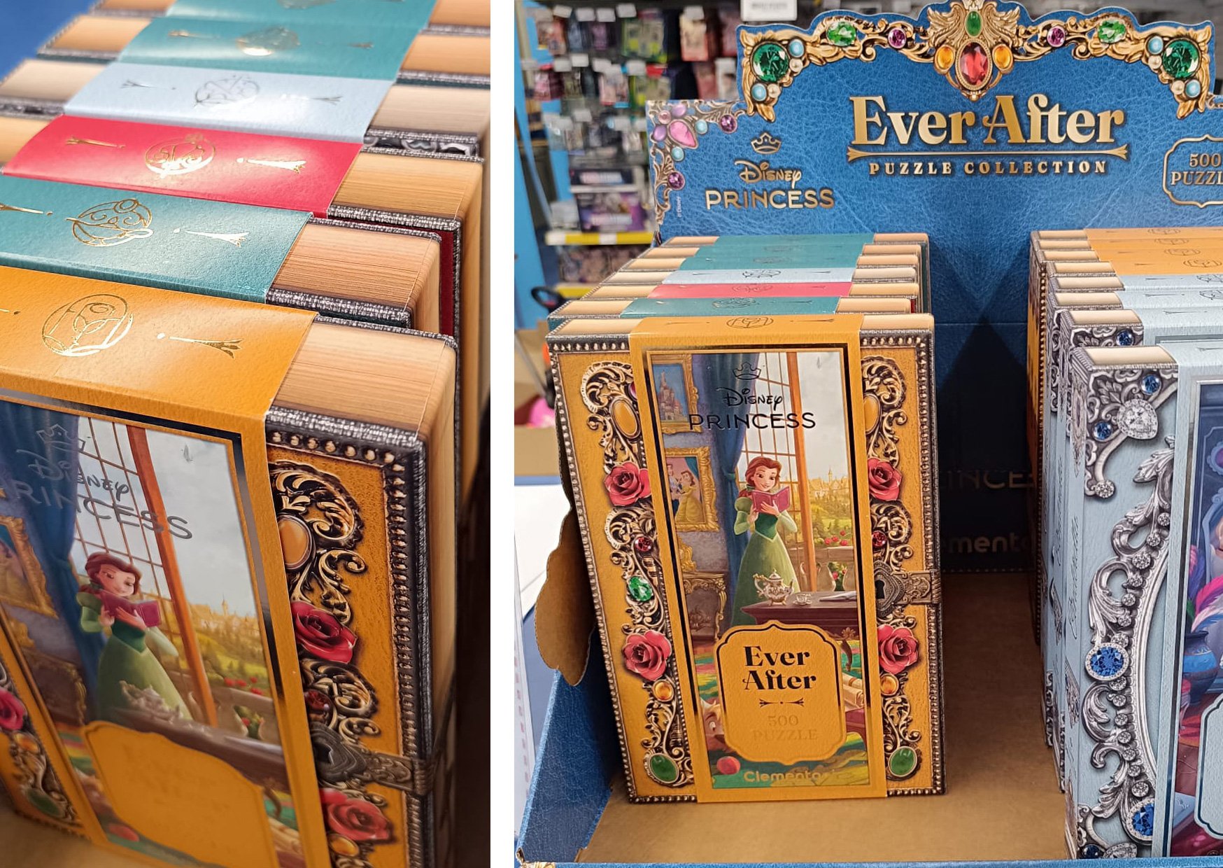 Clementoni Ever After — La Belle et la Bête & Cendrillon